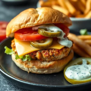 Crispy Rancher Burger